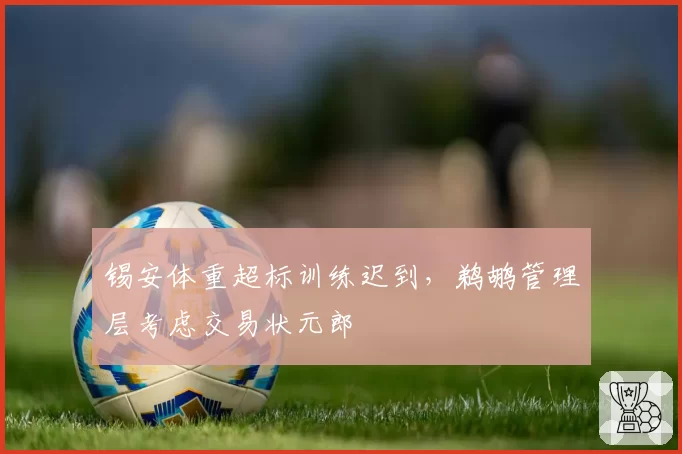 锡安体重超标训练迟到,鹈鹕管理层考虑交易状元郎